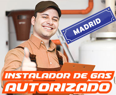 Instalador autorizado de gas Madrid