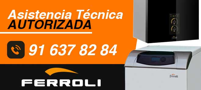 Servicio Técnico Calderas Ferroli en Boadilla del Monte