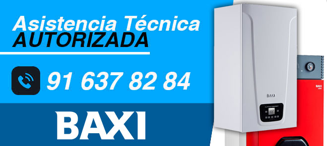 Servicio Técnico Calderas Baxi en Navas del Rey